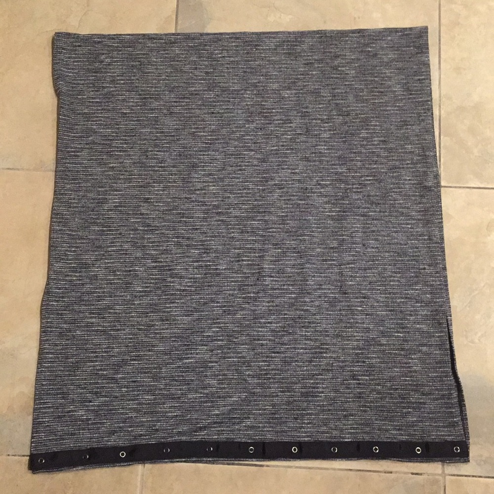 Lululemon Infinity Scarf Gray Tweed Reversible